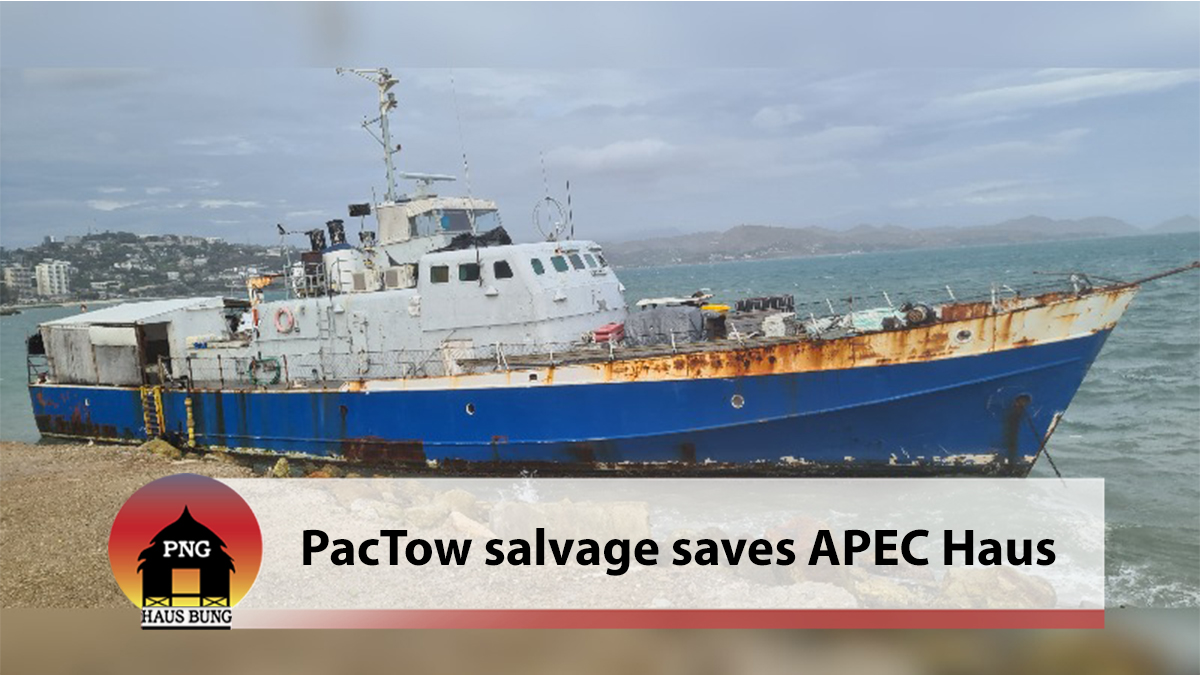 PACTOW SALVAGE SAVES APEC HAUS