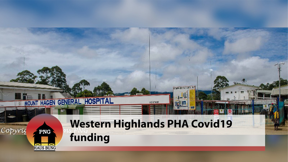 WESTERN HIGHLANDS PHA COVID-19 FUNDING