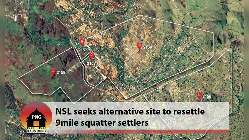 NO DEAL WITH NCDC FOR 9-MILE  SQUATTERS