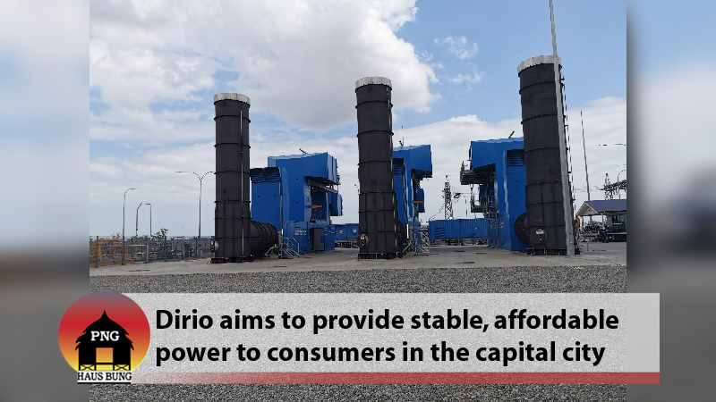 DIRIO READY TO SUPPLY ELECTRICITY