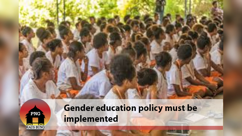 POLICY REALIGNMENT TO BOOST GIRLS’ EDUCATION.