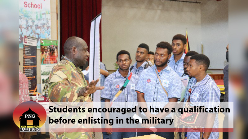 PNGDF PARTICIPATES IN CENTRAL SCHOOLS CAREER EXPO