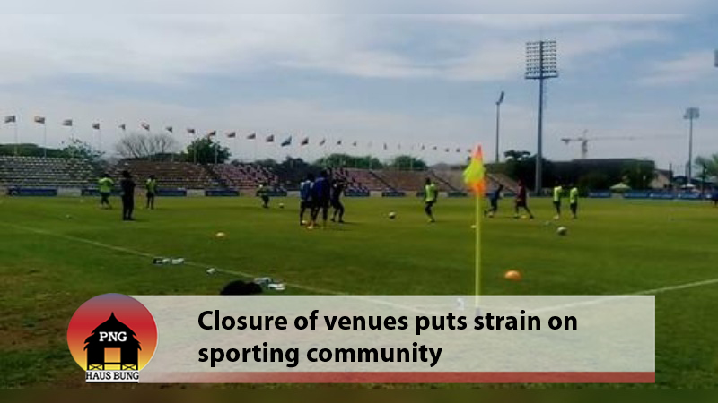 SPORTS VENUES CLOSED AS COVID ESCALATES