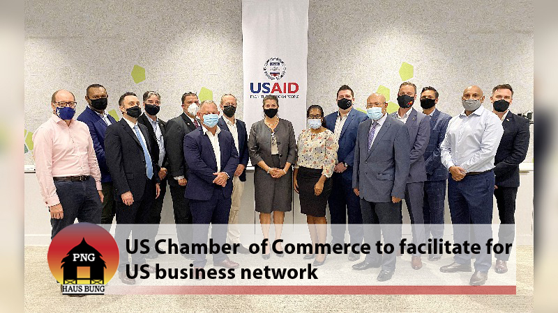 US TO ESTABLISH AN AMERICAN CHAMBER OF COMMERCE FOR PNG