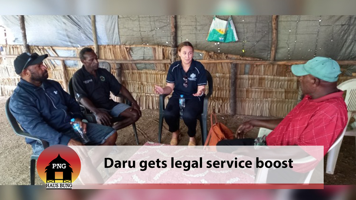 DARU GETS LEGAL SERVICE BOOST