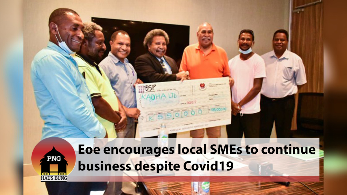ACTING PM SOROI EOE ENCOURAGES LOCAL SMES TO CONTINUE BUSINESS DESPITE COVID19