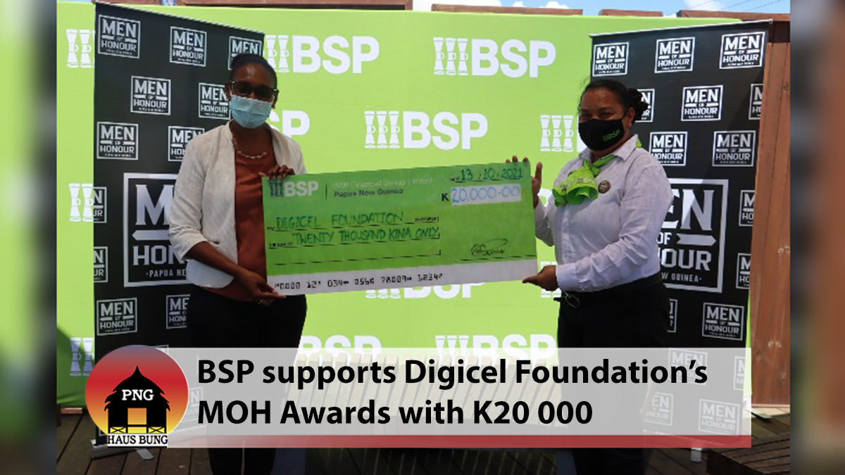 BSP SUPPORTS 2021 MEN OF HONOUR AWARDS WITH K20,000