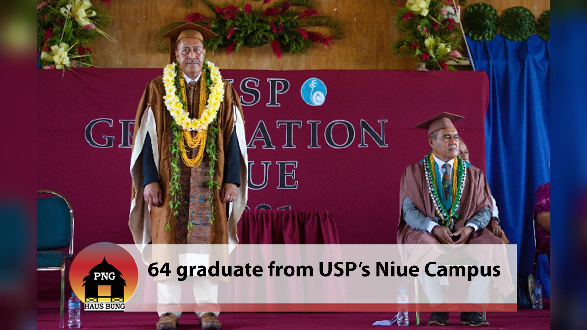 64 GRADUATE FROM USP’S NIUE CAMPUS