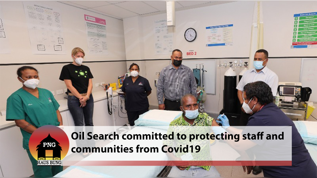 OIL SEARCH COMMITTED TO PROTECTING THE PEOPLE OF PAPUA NEW GUINEA FROM THE SPREAD OF COVID-19