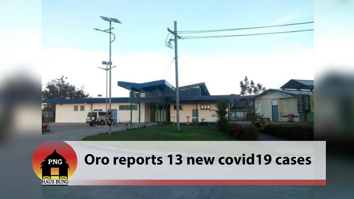 ORO REPORTS 13 CASES OF COVID-19