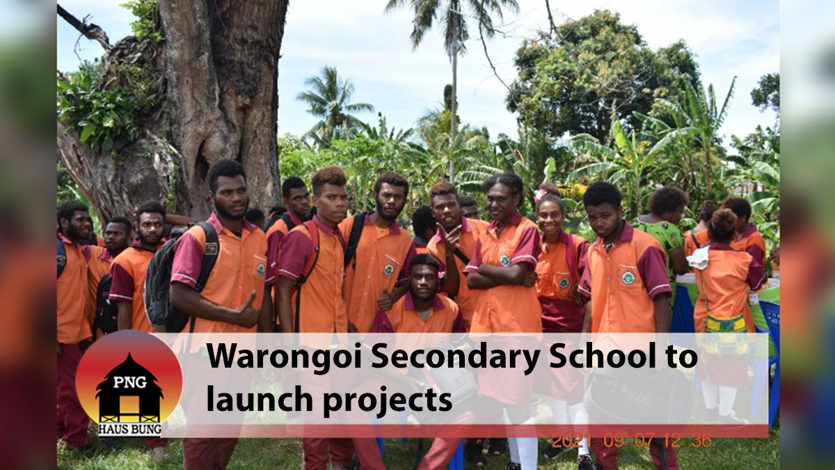 WARANGOI SECONDARY TO LAUNCH PROJECTS