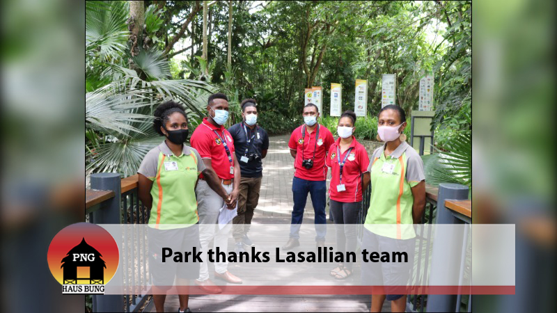 “PARK SUPPORTS LASALLIANS IN YOUTH PROJECT”