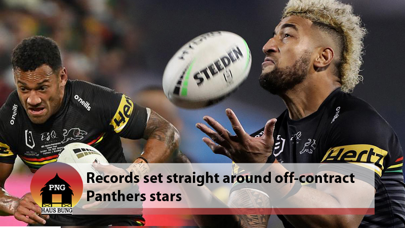 PANTHERS REVEAL HARDLINE STANCE ON BIG GUNS KOROISAU & KIKAU