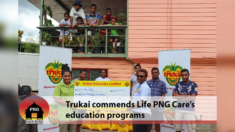 TRUKAI SUPPORTS COMMUNITY BASED ORGANISATION'S EDUCATION PROGRAM