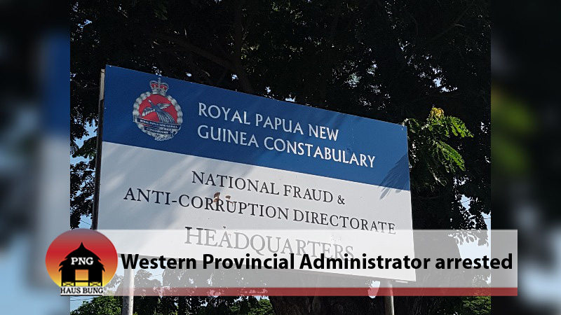 ANOTHER PROVINCIAL ADMINISTRATOR ARRESTED