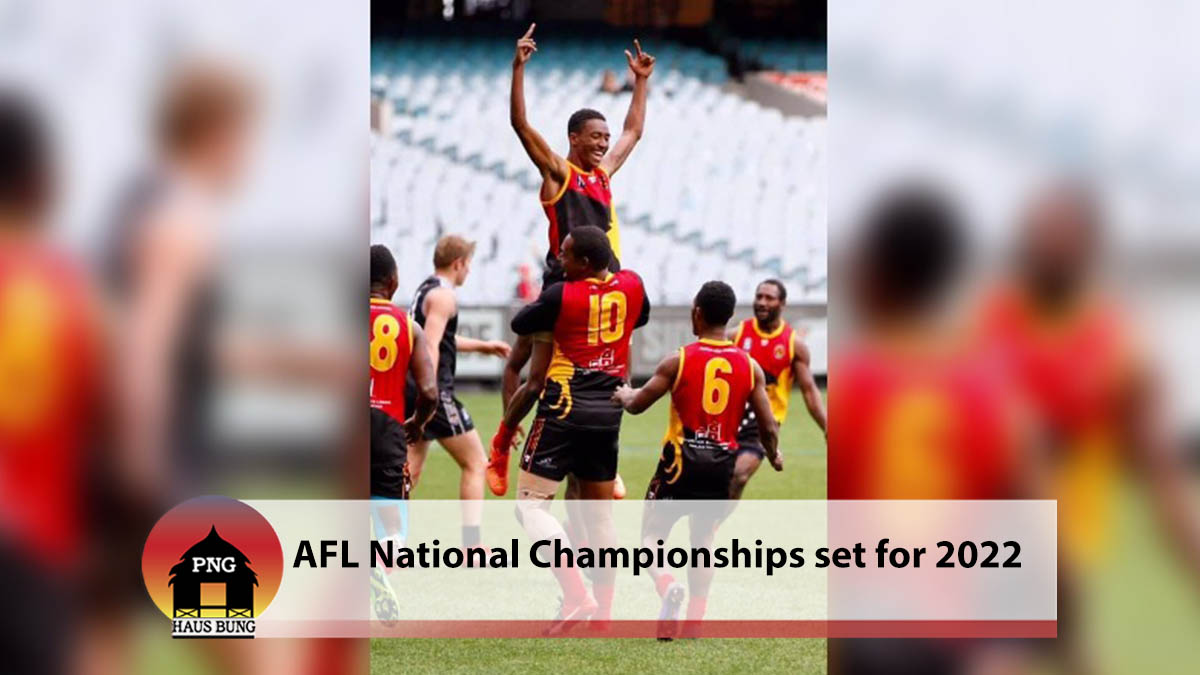 AFL NATIONAL CHAMPIONSHIPS SET FOR 2022