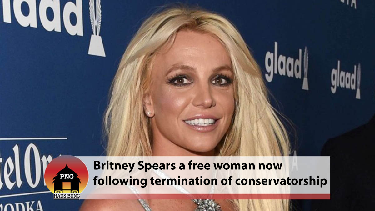 BRITNEY SPEARS SPEAKS OUT AFTER CONSERVATORSHIP IS TERMINATED
