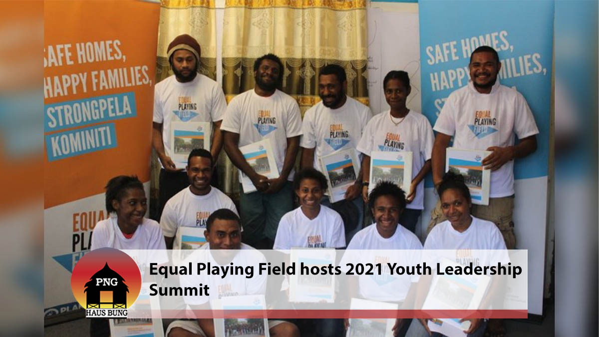 EQUAL PLAYING FIELD TO HOST 2021 YOUTH LEADERSHIP SUMMIT