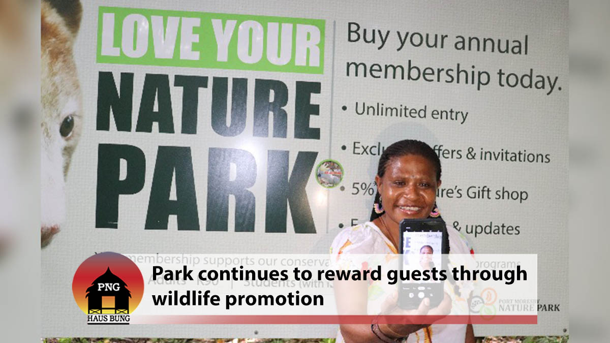 PARK CONTINUES TO REWARD GUESTS THROUGH WILDLIFE PROMOTION