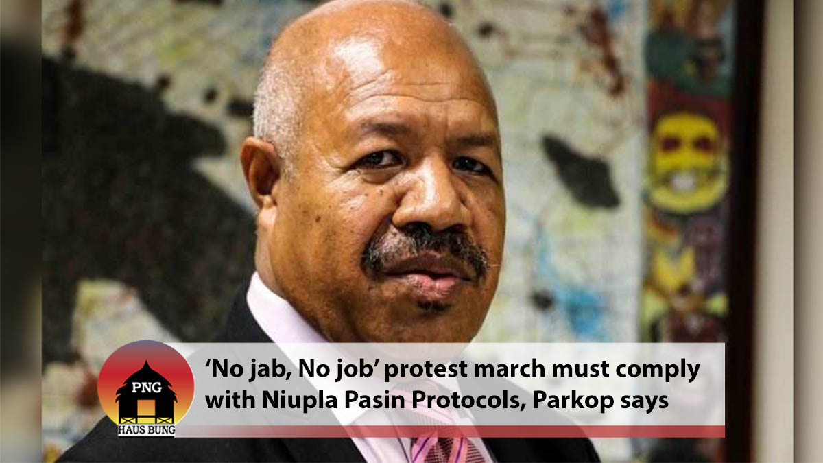 GOVERNOR PARKOP ON PROPOSED ‘NO JAB, NO JOB’ PROTEST MARCH