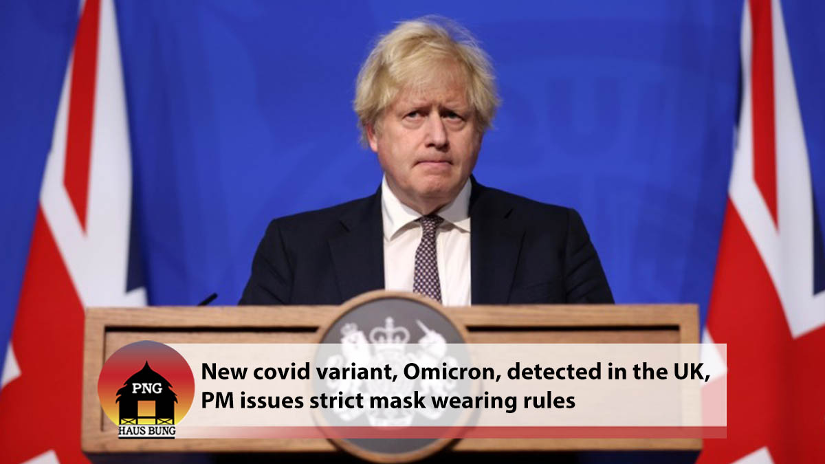 COVID: TRAVEL AND MASK RULES TIGHTENED OVER OMICRON VARIANT