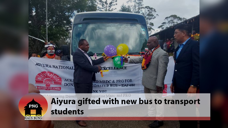 AIYURA SCHOOL OF EXCELLENCE RECEIVES TIMELY GIFT