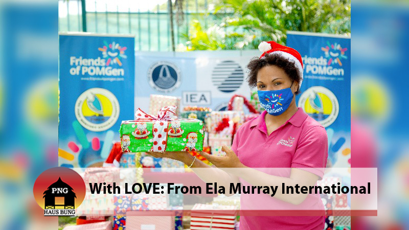 XMAS GIFTS WRAPPED WITH LOVE FOR ALL CHILDREN AT THE PEDIATRIC WARD