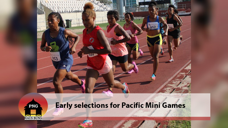 ATHLETES SELECTED FOR PACIFIC MINI GAMES