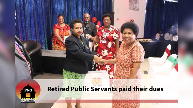 K86 MILLION PAID OUT TO RETIRED PUBLIC SERVANTS