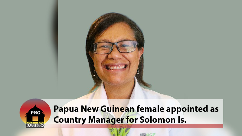 FEMALE PAPUA NEW GUINEAN HEADS OFFSHORE BSP BRANCH