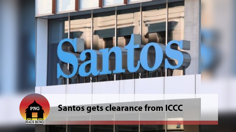 SANTOS GETS CLEARANCE FOR PROPOSED OIL SEARCH SHARES ACQUISITION