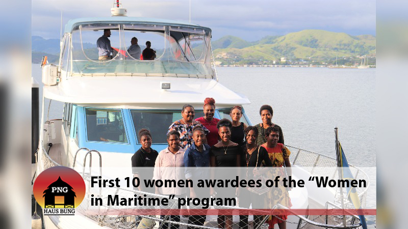 ‘TEN NEW FEMALE ‘OFFICERS OF THE WATCH’ FOR PNG’