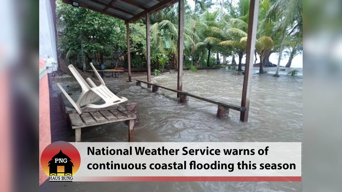 COASTAL FLOODING TO CONTINUE THIS SEASON