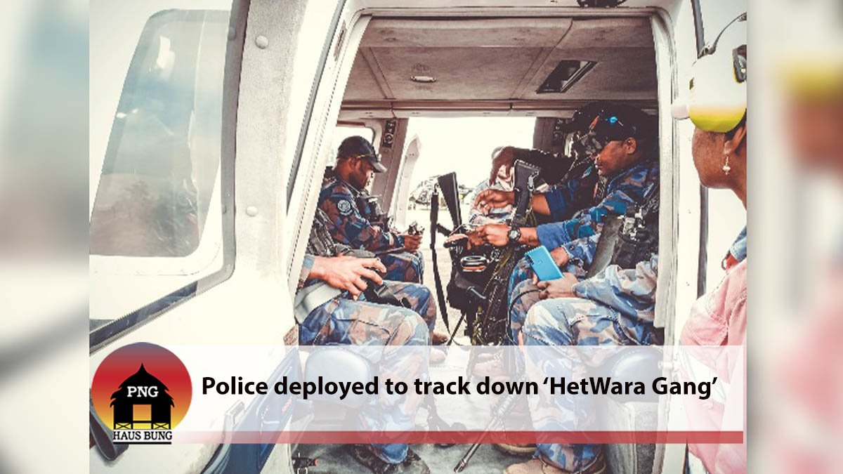 POLICE OPERATION FOR TERROR GANG UNDERWAY