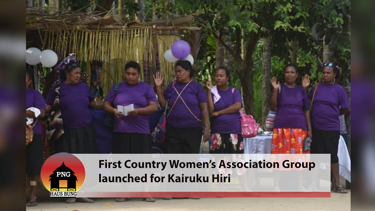 LOCAL WOMEN'S GROUP AIMS TO IMPROVE LIVELIHOOD