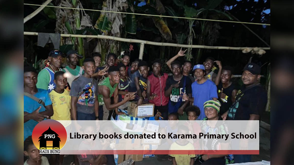 KARAMA PRIMARY SCHOOL BOOK DRIVE INITIATIVE A SUCCESS