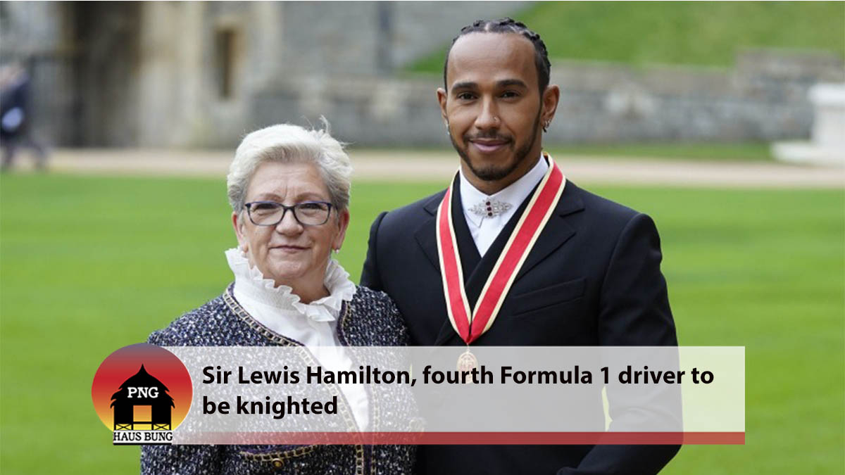 LEWIS HAMILTON: FORMULA ONE STAR KNIGHTED DAYS AFTER MISSING OUT ON RECORD EIGHTH TITLE