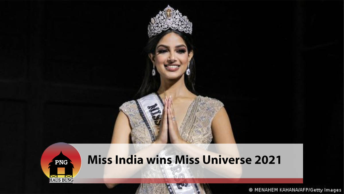MISS INDIA WINS MISS UNIVERSE 2021