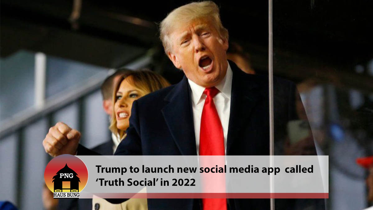 TRUMP SOCIAL MEDIA FIRM SAYS IT HAS RAISED $1BN