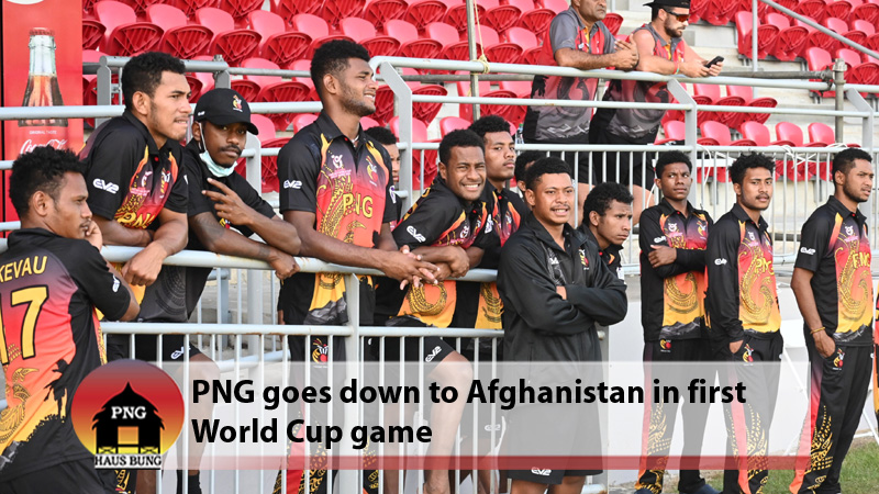 PNG DEFEATED IN FIRST GAME OF THE ICC WORLD CUP