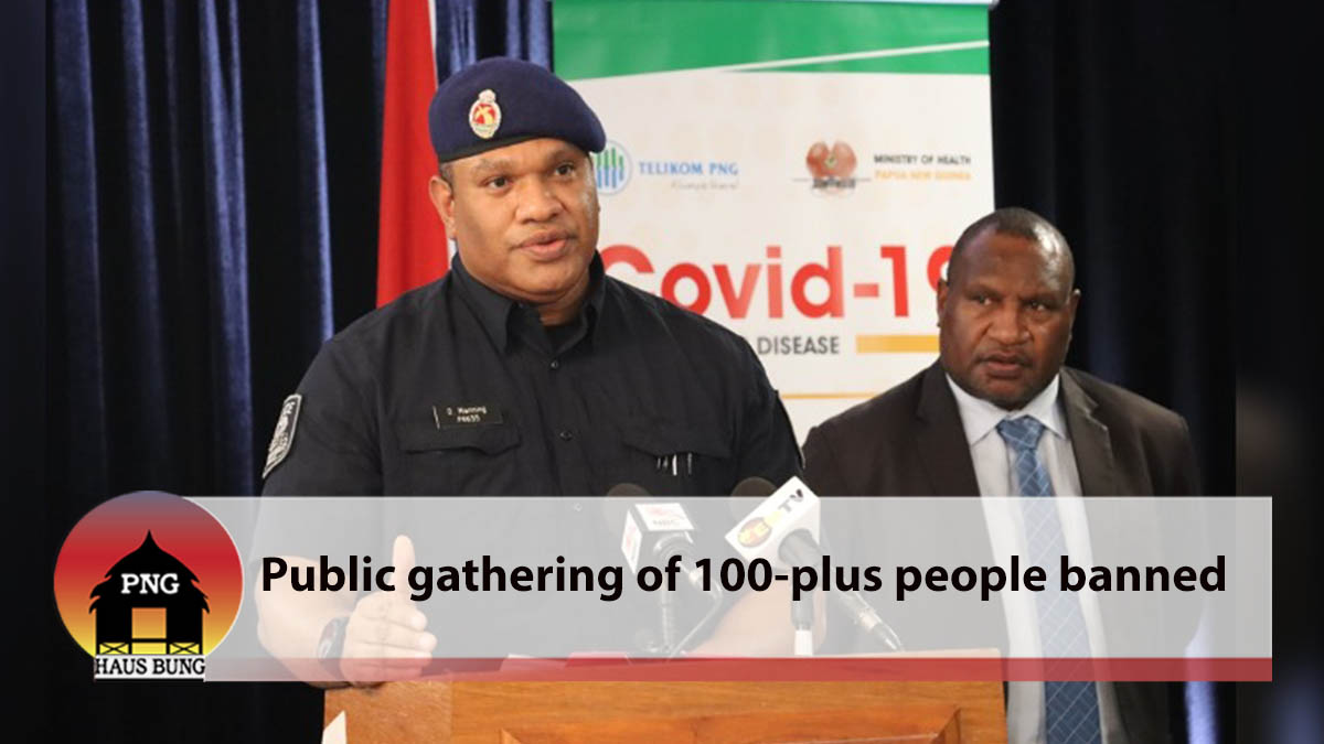 PUBLIC GATHERING OF 100-PLUS PEOPLE BANNED TILL MARCH 1, 2022