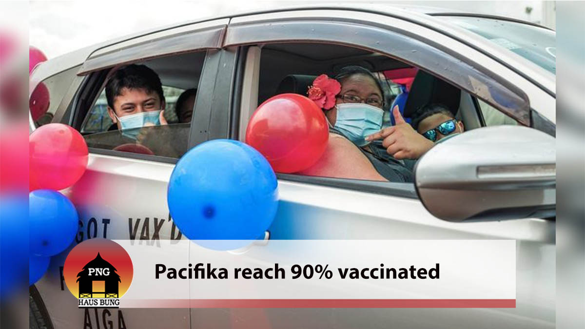 PASIFIKA REACH 90% VACCINATED: 'KEEP GOING' URGES DOCTOR
