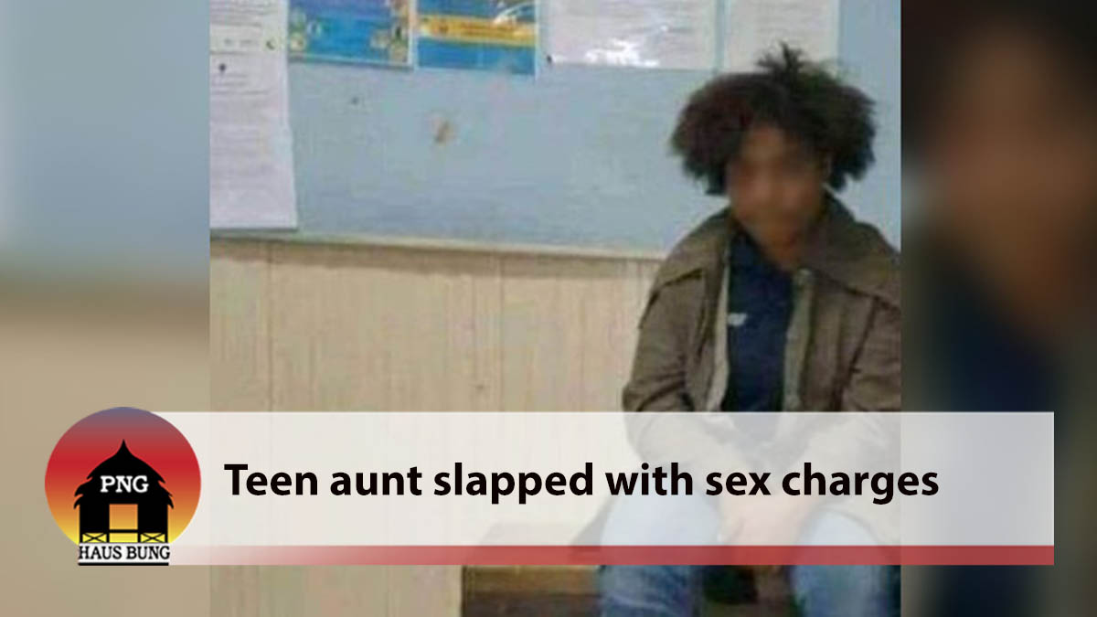 TEEN AUNT SLAPPED WITH SEX CHARGES