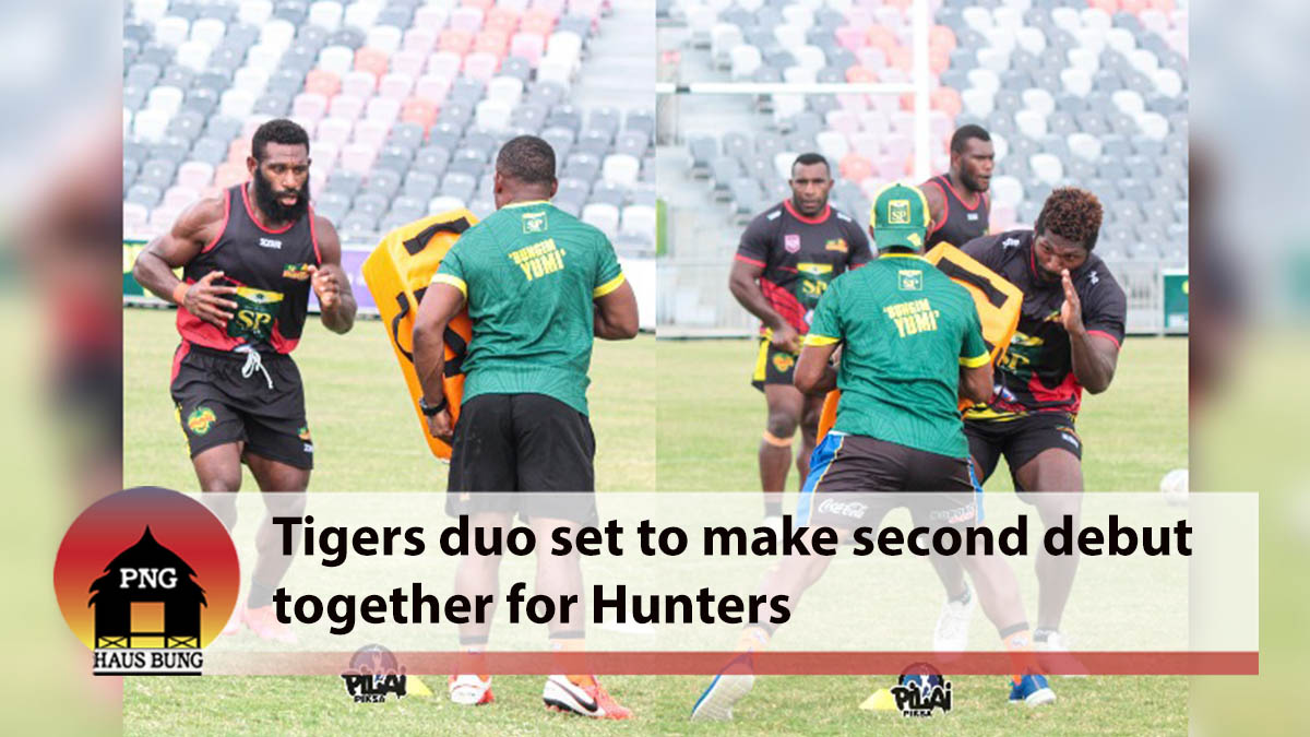 TIGERS DUO SET FOR ANOTHER DEBUT FOR SP PNG HUNTERS