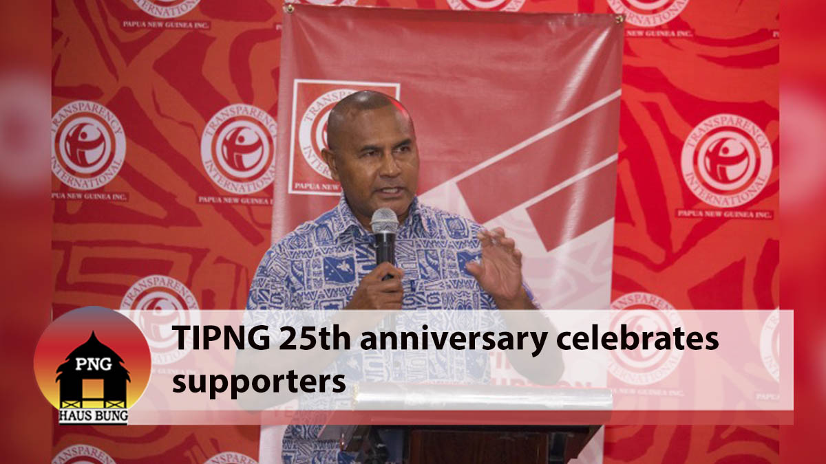 TIPNG’S 25TH ANNIVERSARY CELEBRATES SUPPORTERS