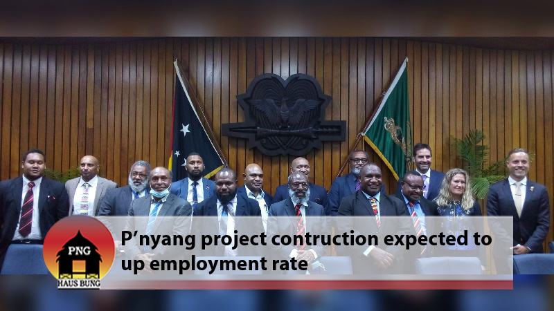 PROJECT CONSTRUCTION PHASE EXPECTED TO BOOST ECONOMY