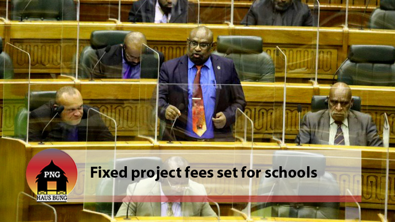 SCHOOL PROJECT FEE AMOUNTS FIXED