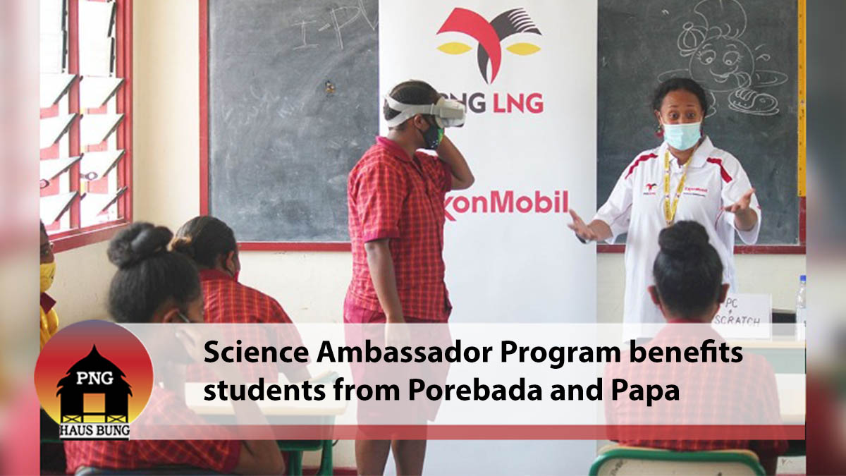 EXXONMOBIL PNG TAKES CODING PROGRAM TO POREBADA AND PAPA SCHOOLS