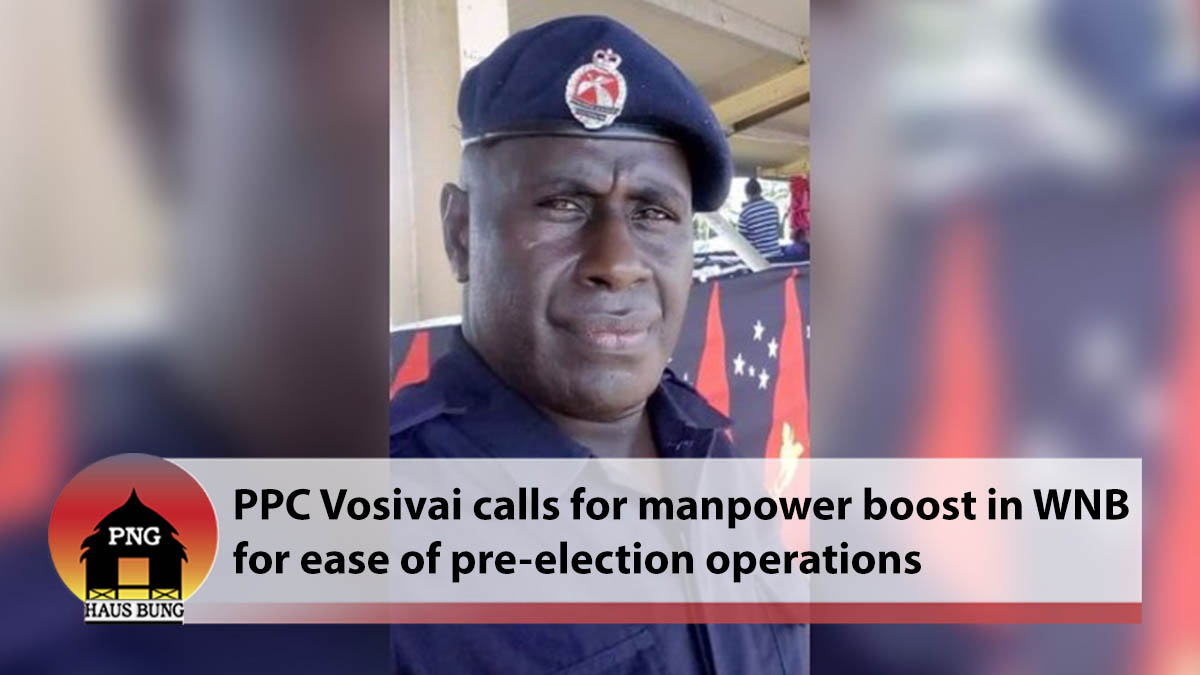 WNB POLICE READY TO START PRE ELECTION OPERATIONS