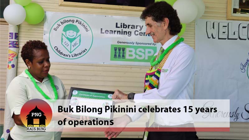 BSP & PIKININI LIBRABY CENTRES CELEBRATE PARTNERSHIP